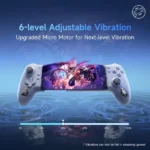 EasySMX M15 Type-C Mobile Gaming Controller For Android and iPhone 15 With Hall Effect sticks White - Image 2