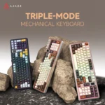 Ajazz AC100 LCD Aluminium Alloy Tri-Mode Mechanical Keyboard