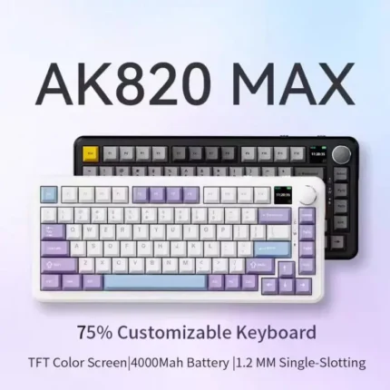 Ajazz AK820 MAX Tri-Mode Mechanical Keyboard