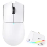 Attack Shark X11 63g PAW3311 22000DPI Tri-Mode Wireless Gaming Mouse with RGB Charging DOCK - Image 7