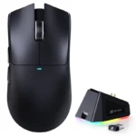 Attack Shark X11 63g PAW3311 22000DPI Tri-Mode Wireless Gaming Mouse with RGB Charging DOCK