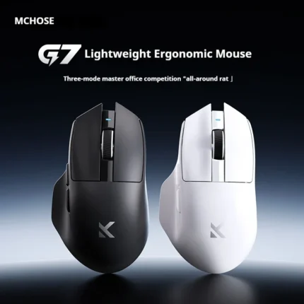 MCHOSE G7 Tri-mode Ergonomic Gaming Mouse