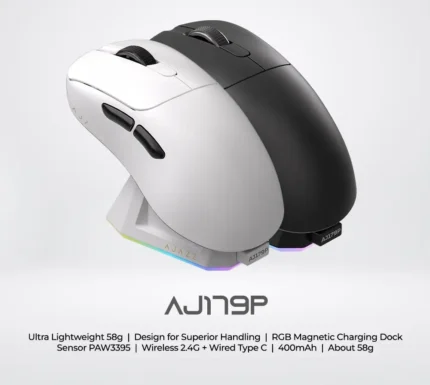 Ajazz AJ179 Dual Mode Gaming Mouse