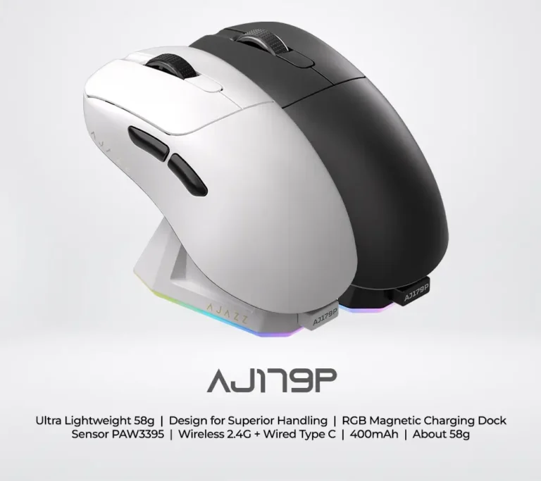 Ajazz AJ179P Dual Mode Gaming Mouse