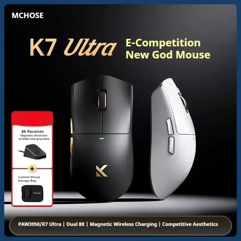MCHOSE K7 Ultra Tri-mode Gaming Mouse
