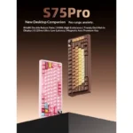 Xinmeng S75 PRO Dual 8K HE Tri Mode Gasket Keyboard
