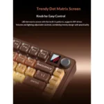 Xinmeng S75 PRO Dual 8K HE Tri Mode Gasket Keyboard - Image 3
