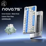AULA Nova75 Tri-mode FR4 Plate Mechanical Keyboard with TFT Display - Image 2