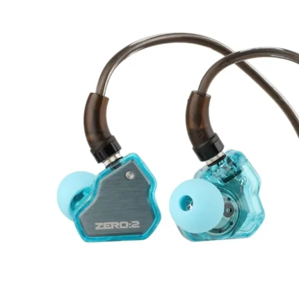 7HZ x Crinacle Zero 2 IEM Earphones Dual-Cavity Dynamic Driver-Blue