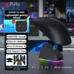AJAZZ AJ139P V3 MAX Tri-Mode Wireless Gaming Mouse-BLACK