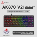 AJAZZ AK870 V2 Obsidian Black