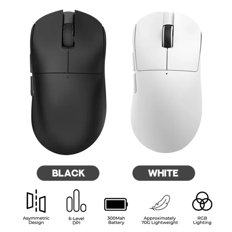 AJAZZ NJ08 MC Tri-Mode Wireless Gaming Mouse
