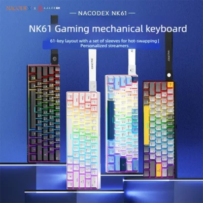 AJAZZ NK61 Wired Gaming Mechanical Keyboard