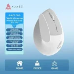 AJAZZ i300 Dual Mode Ergonomic Mouse-WHITE