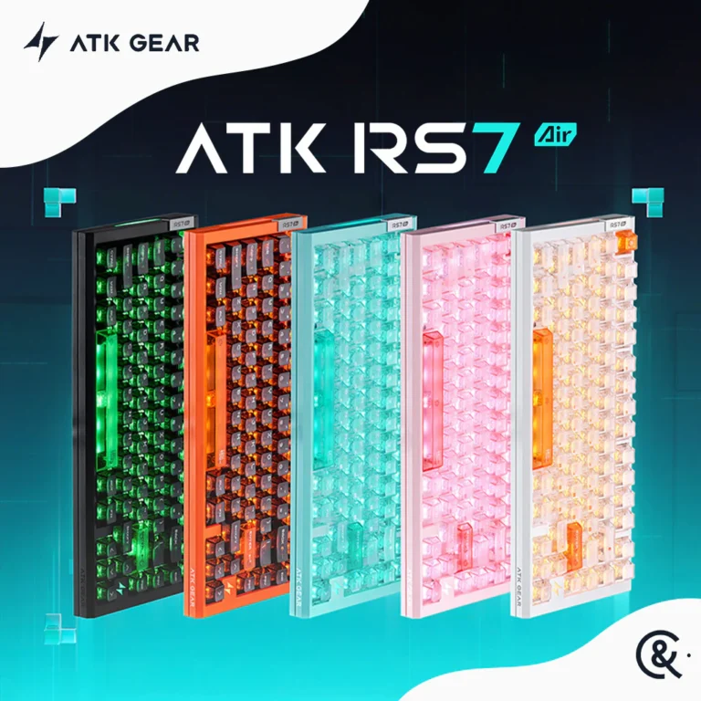 ATK RS7 Air Esports Hall Effect Keyboard