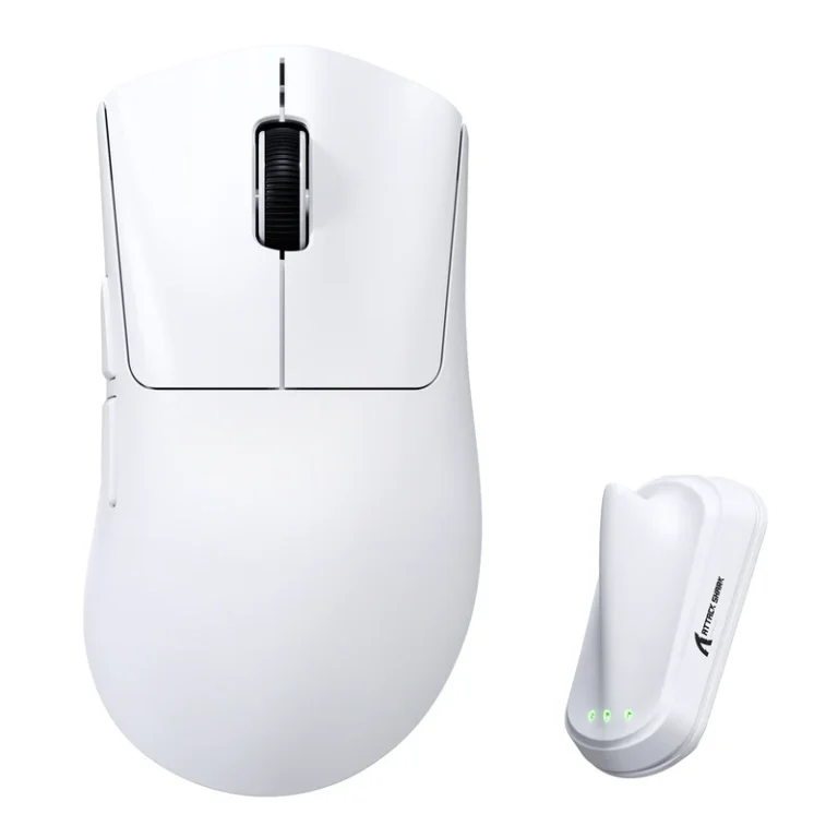 ATTACK SHARK V8-White