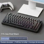 AULA F75-F75PRO- Black gradient