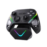 Ajazz GP100 Tri-Mode Wireless Gamepad with charging dock-black