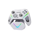Ajazz GP100 Tri-Mode Wireless Gamepad with charging dock-white