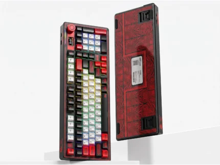 LINGBAO K98 Pro Tri-Mode Mechanical Keyboard – Flame Scale Tenghui
