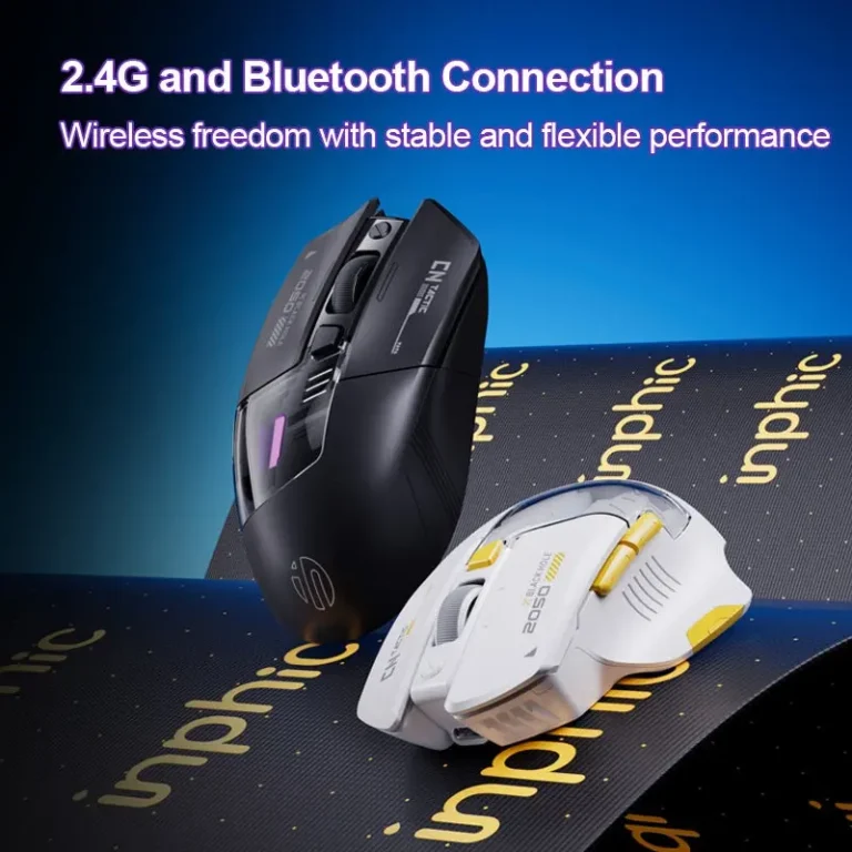 Inphic A9 V2 Bluetooth and 2.4G Wireless Mouse