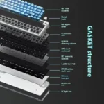 Weikav WK68 Tri Mode Mechanical Keyboard- Spces