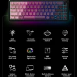 Weikav WK68 Tri Mode Mechanical Keyboard