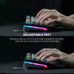 FANTECH ATOM PRO96 MK914 MECHANICAL GAMING KEYBOARD - STELLAR EDITION - Image 7