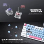 FANTECH ATOM X83 MK612 Mechanical Gaming Keyboard - Image 4