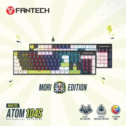 FANTECH ATOM104S MK878S MORI EDITION MECHANICAL GAMING KEYBOARD