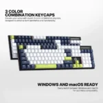 FANTECH ATOM104S MK878S MORI EDITION MECHANICAL GAMING KEYBOARD - Image 2