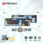 FANTECH ATOM107S MK893S MECHANICAL GAMING KEYBOARD MIZU EDITION