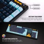 FANTECH ATOM107S MK893S MECHANICAL GAMING KEYBOARD MIZU EDITION - Image 6