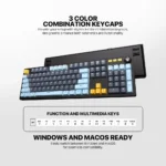 FANTECH ATOM107S MK893S MECHANICAL GAMING KEYBOARD MIZU EDITION - Image 8