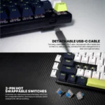 FANTECH MK877S ATOM87S Mechanical Gaming Keyboard - Image 7