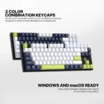 FANTECH MK877S ATOM87S Mechanical Gaming Keyboard - Image 2