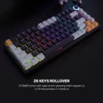 Fantech MK875V2 ATOM 81 RGB Wired Mechanical Gaming Keyboard MIZU EDITION - Image 5