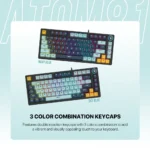Fantech MK875V2 ATOM 81 RGB Wired Mechanical Gaming Keyboard MIZU EDITION - Image 2