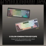 FANTECH ATOM PRO63 MK912 MECHANICAL GAMING KEYBOARD - STELLAR EDITION - Image 2