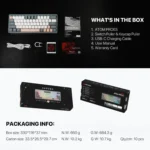 FANTECH ATOM PRO63 MK912 MECHANICAL GAMING KEYBOARD - STELLAR EDITION - Image 7