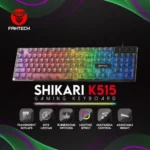 FANTECH K515 SHIKARI RGB Transparent Keycaps Gaming Keyboard