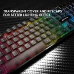 FANTECH K515 SHIKARI RGB Transparent Keycaps Gaming Keyboard - Image 4