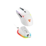 FANTECH WG7V2RD Crypto II Wireless Gaming Mouse White - Image 3
