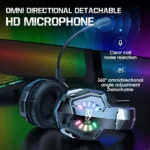 Onikuma B15 RGB Tri-Mode Gaming Headset with Microphone - Image 4