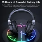 Onikuma B15 RGB Tri-Mode Gaming Headset with Microphone - Image 6