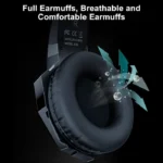 Onikuma B15 RGB Tri-Mode Gaming Headset with Microphone - Image 8