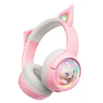 Onikuma B5 RGB Cat Ear Wireless Gaming Headset - Image 4