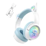 Onikuma B5 RGB Cat Ear Wireless Gaming Headset - Image 2