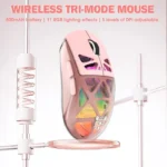 ONIKUMA CW930 RGB Tri-Mode Wireless Gaming Mouse - Image 5