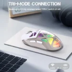 ONIKUMA CW930 RGB Tri-Mode Wireless Gaming Mouse - Image 7